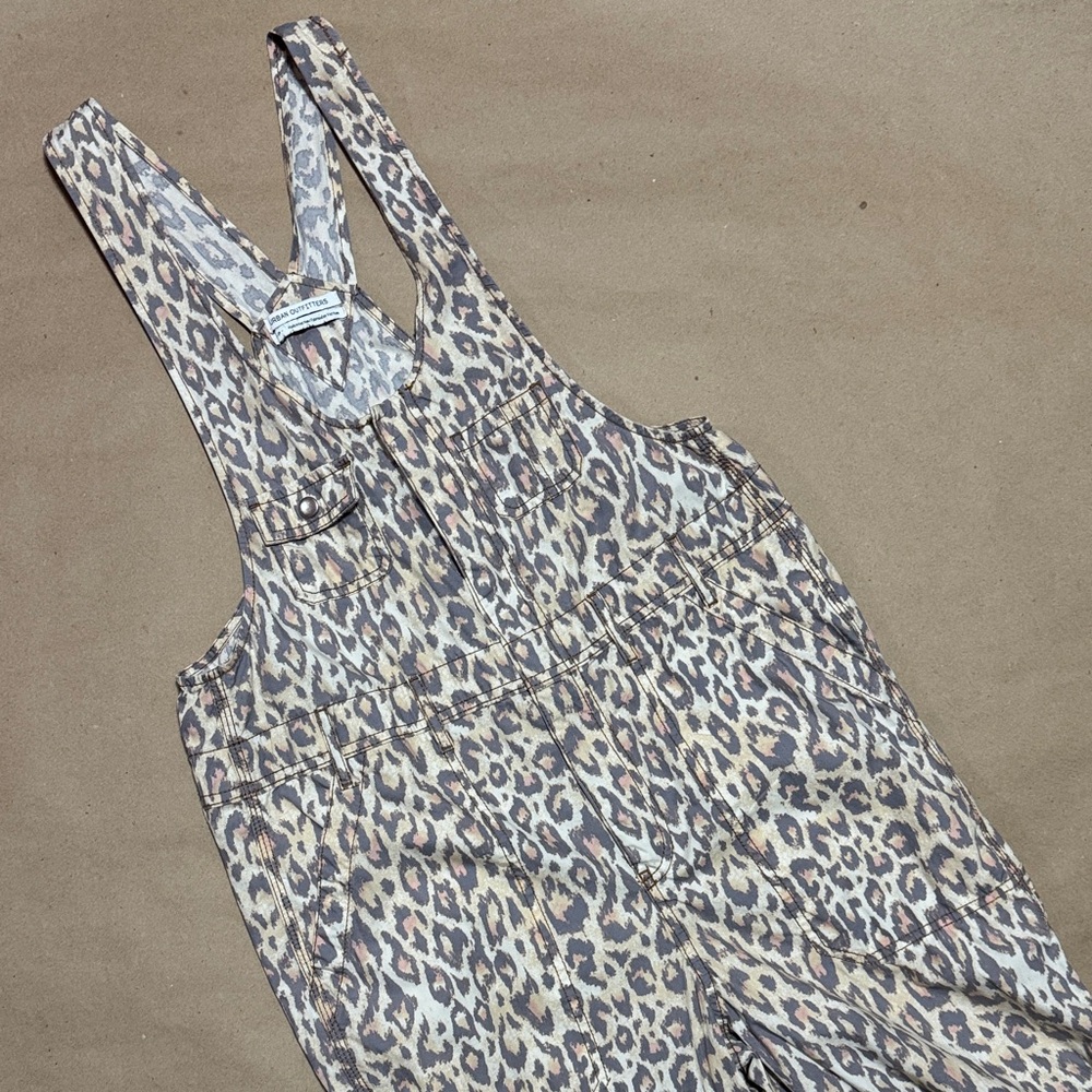 Urban Outfitters Animal Print Overalls